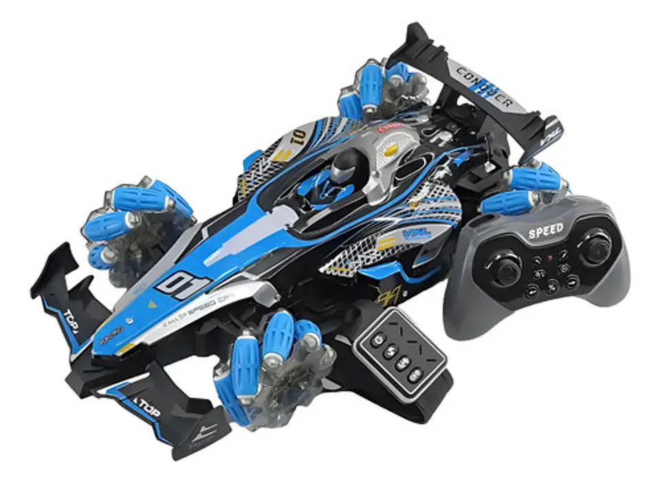 Carro Control Remoto Formula 1 F1 Carreras Luz Humo Sensor 1
