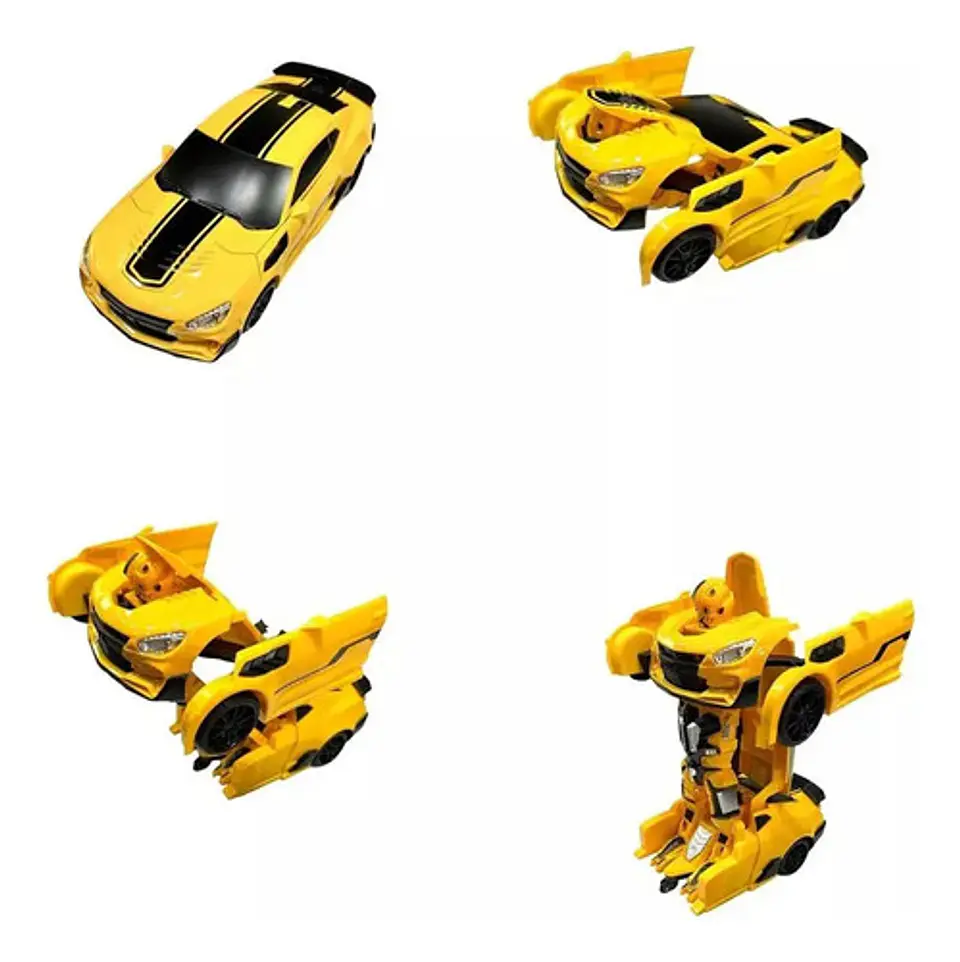 Carro Bumblebee Grande Transformers C/remoto 1:12 Luces Song 4