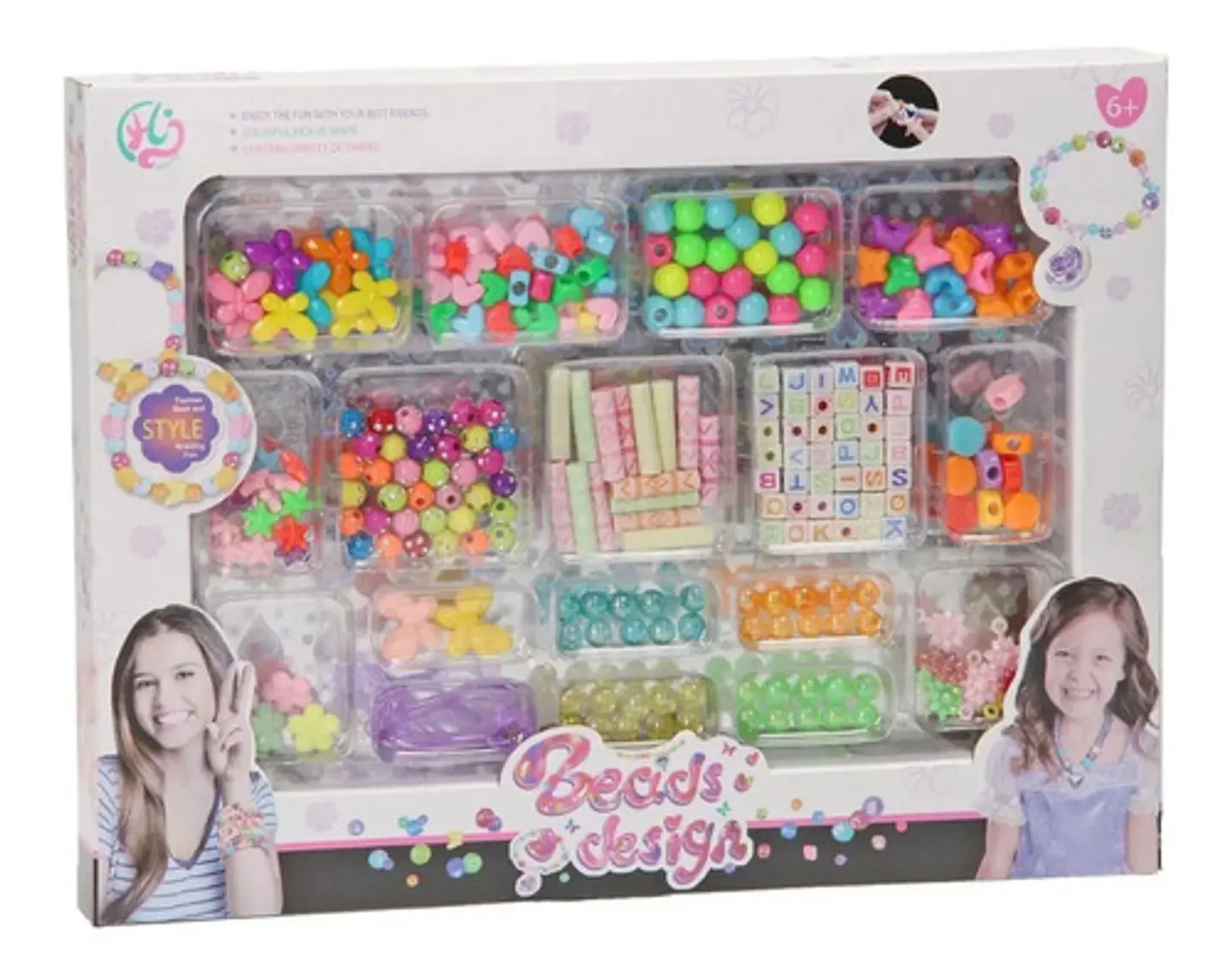 Kit Chaquiras Manillas Pulseras Niñas Style Collares Mbk-560 1