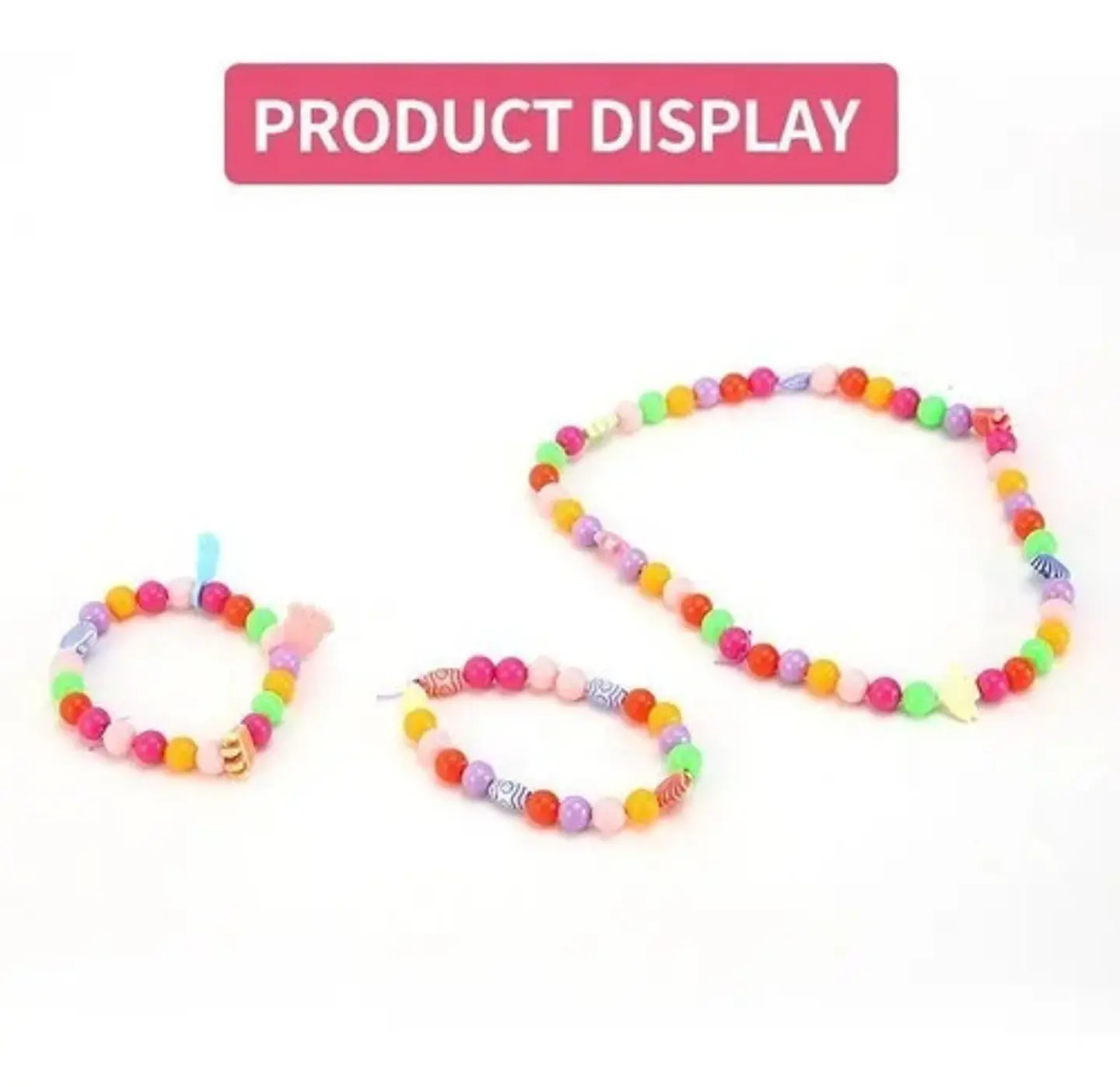 Kit Chaquiras Manillas Pulseras Niñas Style Collares Mbk-560 6