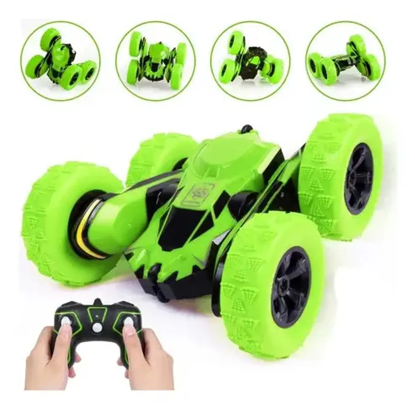 Carro R/c Atom Max Acrobático Giros 360°  Control Remoto 5