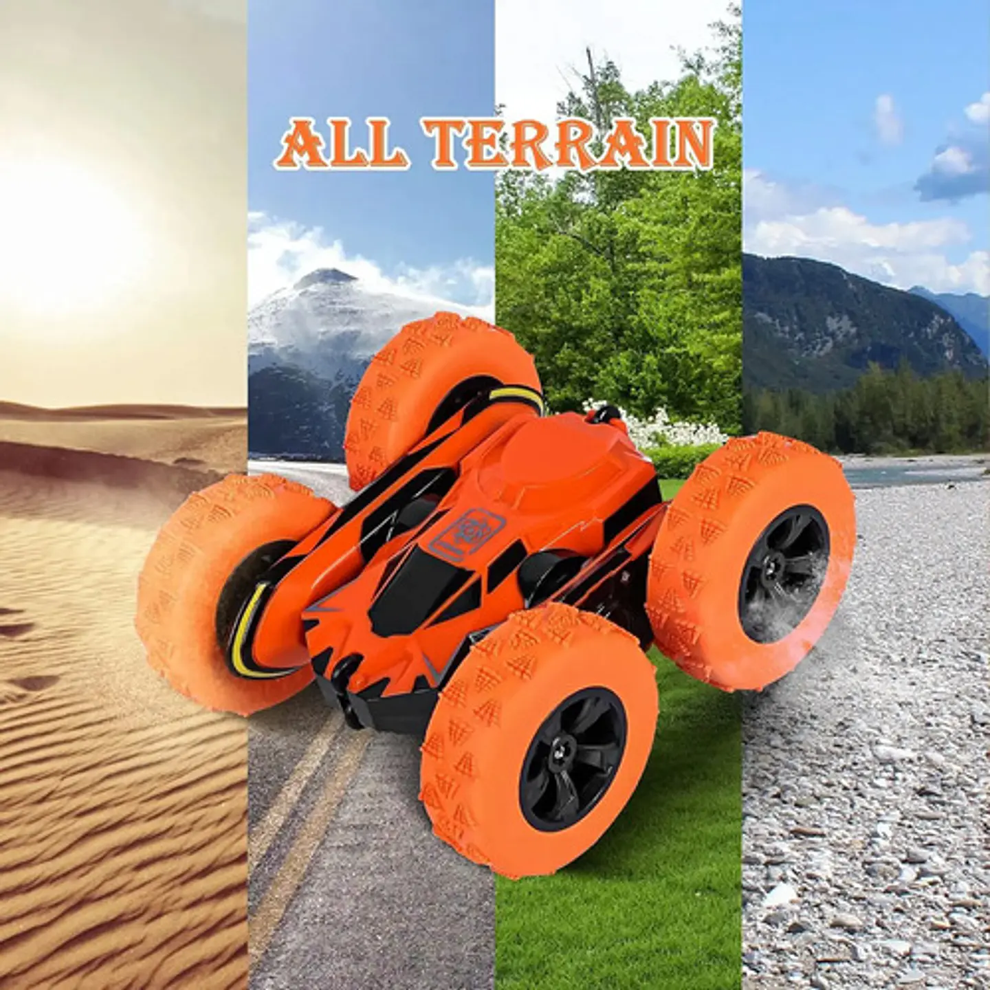 Carro R/c Atom Max Acrobático Giros 360°  Control Remoto 13