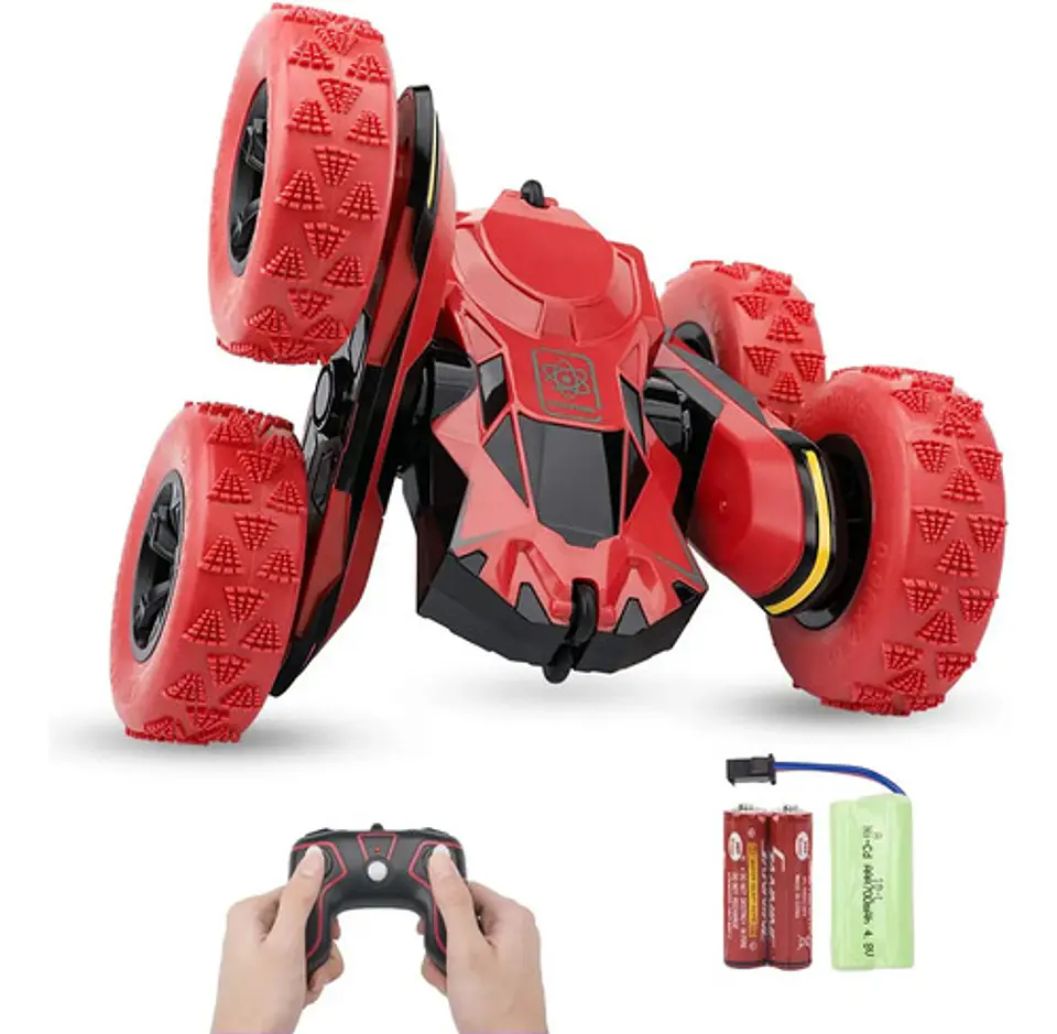 Carro R/c Atom Max Acrobático Giros 360°  Control Remoto 19