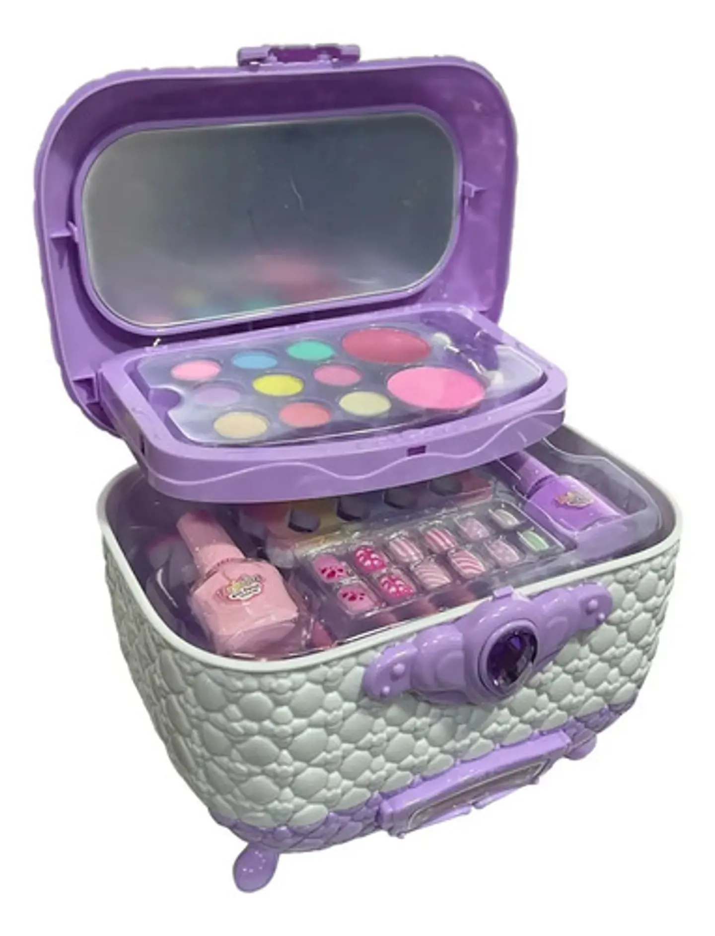 Tocador De Juguete Maquillaje Real Para Niña Lavable 5