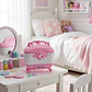 Tocador De Juguete Maquillaje Real Para Niña Lavable - Miniatura 6