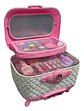 Tocador De Juguete Maquillaje Real Para Niña Lavable - Miniatura 10