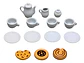 Juego De Té Para Pintar 21 Piezas Niñas Cerámica Infantil - Miniatura 1