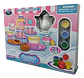 Juego De Té Para Pintar 21 Piezas Niñas Cerámica Infantil - Miniatura 3