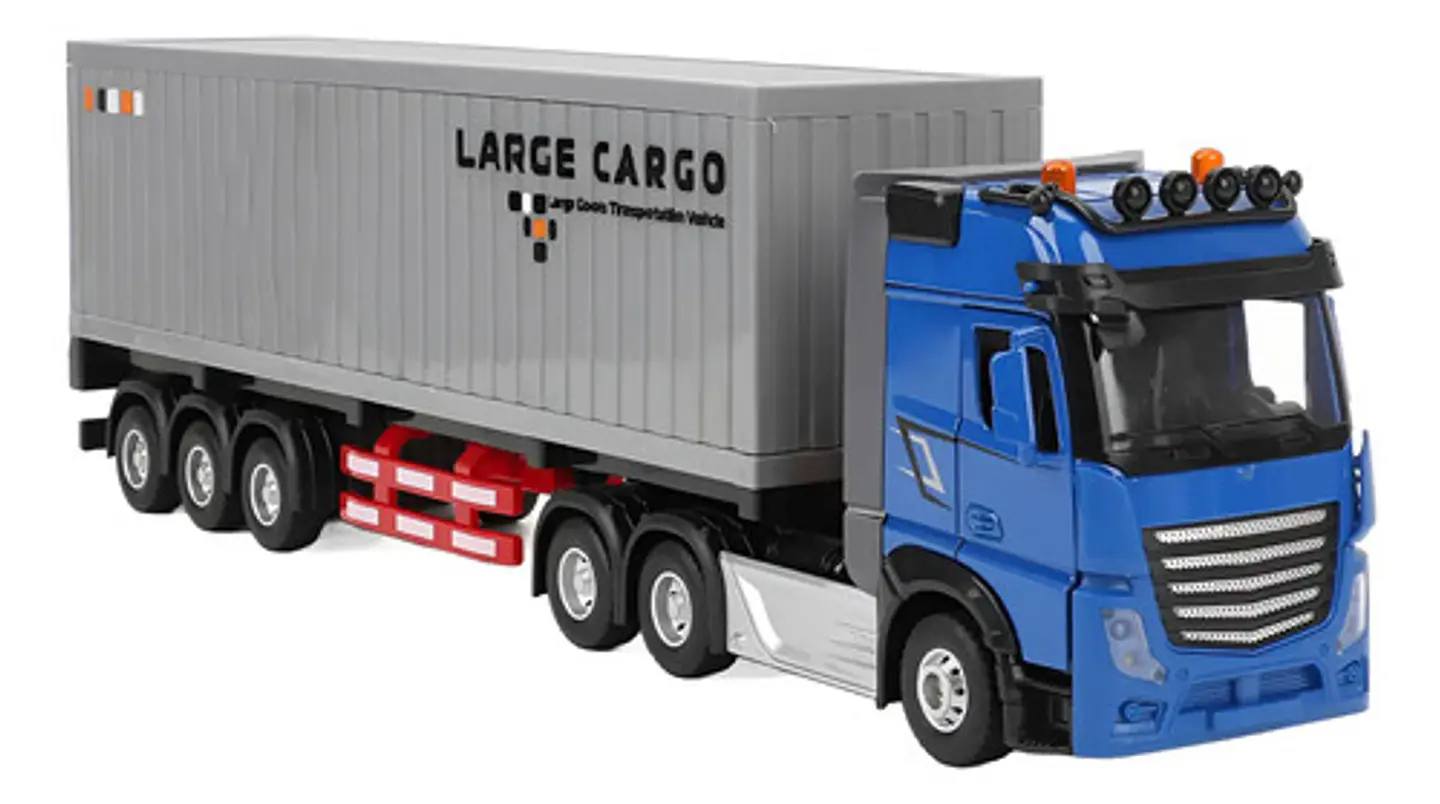 Camión De Transportes Para Niños Juguete Control Remoto 1