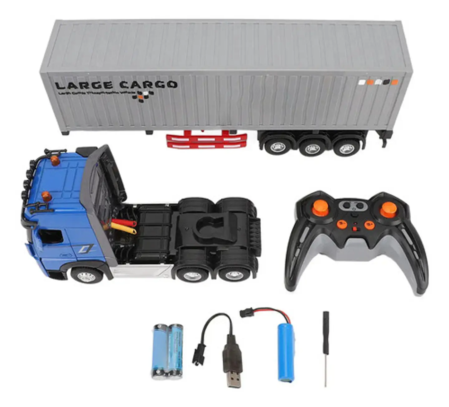 Camión De Transportes Para Niños Juguete Control Remoto 2