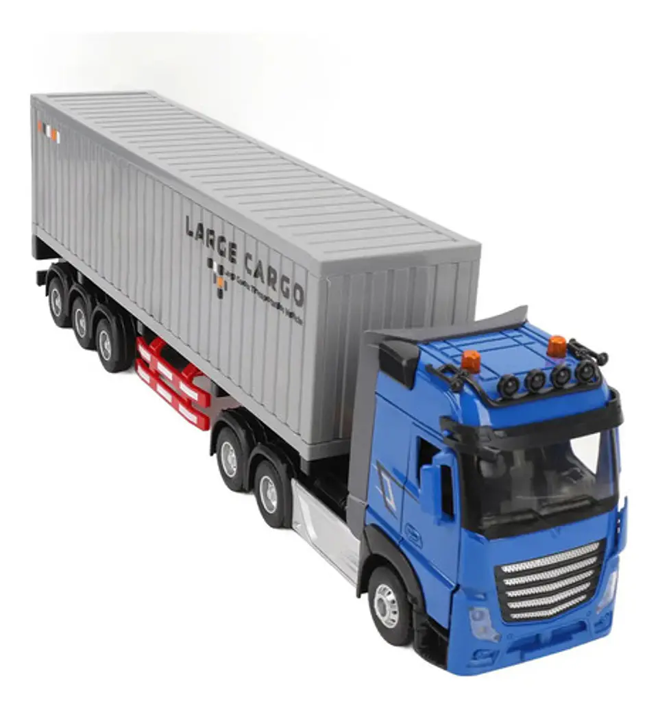 Camión De Transportes Para Niños Juguete Control Remoto 8