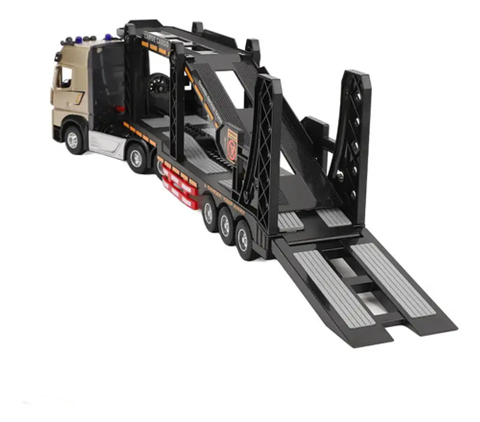 Camión De Transportes Para Niños Juguete Control Remoto 12