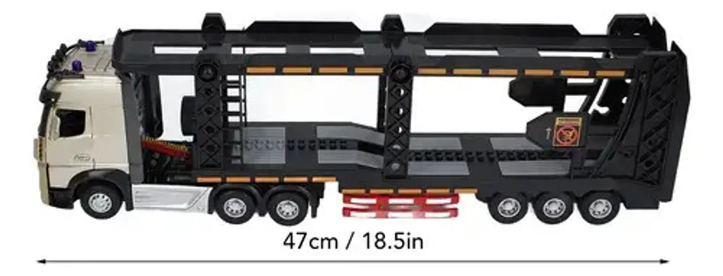 Camión De Transportes Para Niños Juguete Control Remoto 14