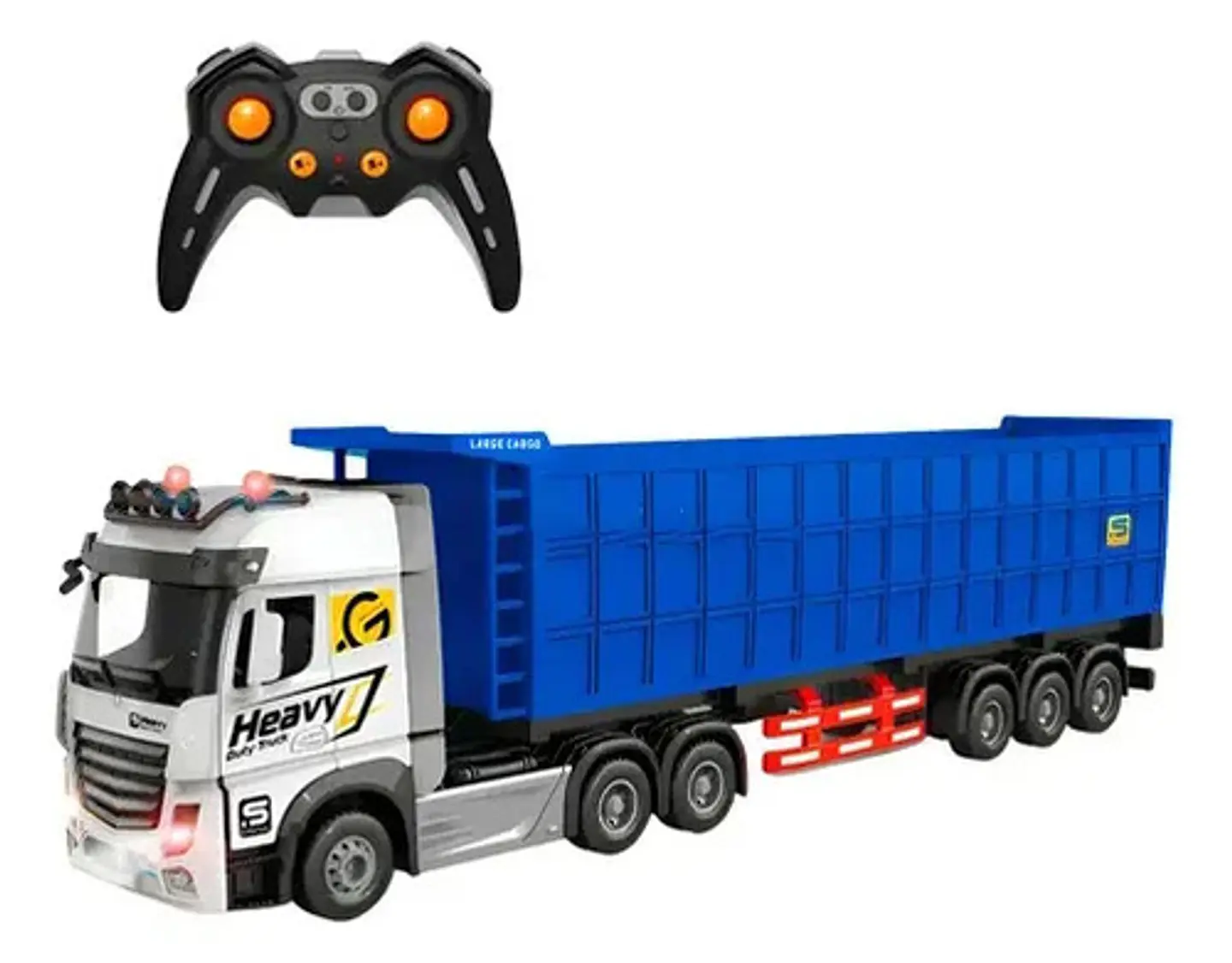 Camión De Transportes Para Niños Juguete Control Remoto 15