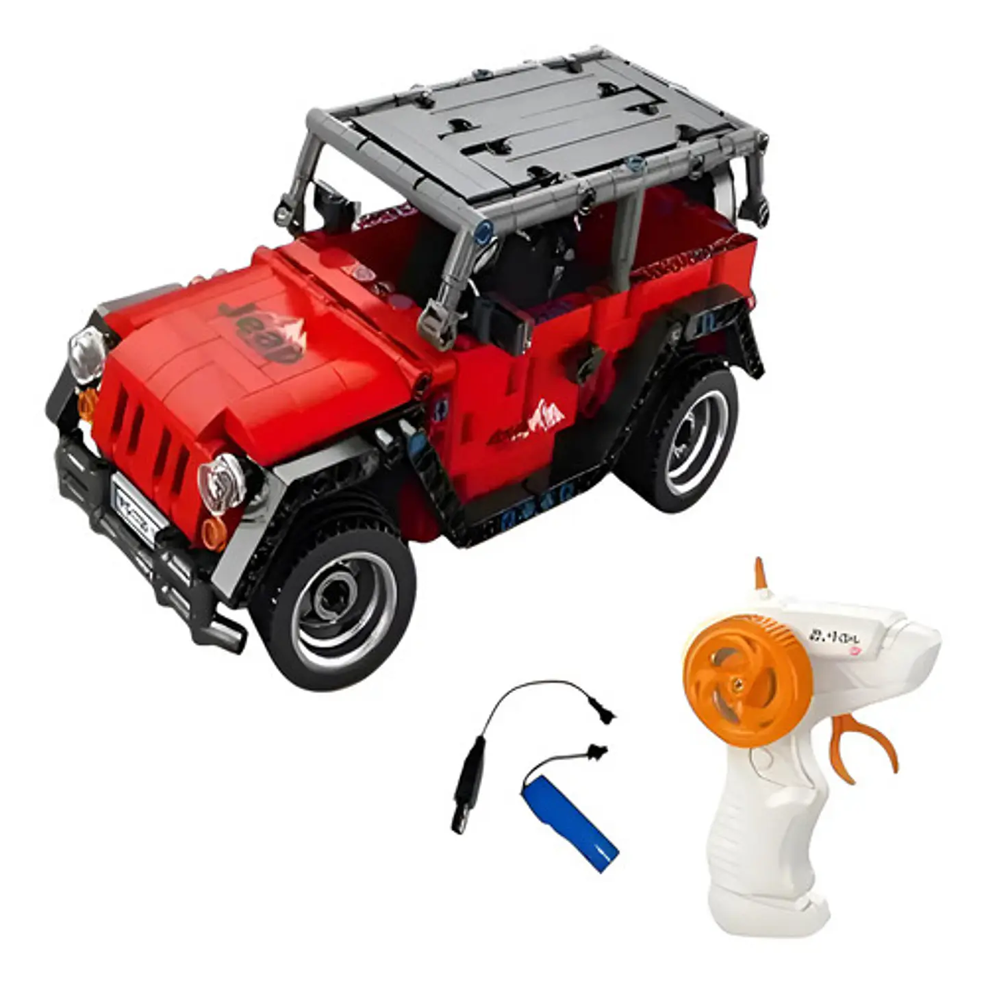 Carro Control Remoto Bloques De Construcción Rompecabezas Rc 1