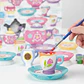 Juego De Té De Cerámica Para Pintar 19piezas Infantil Arte - Miniatura 6