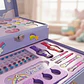 Maquillaje Para Niñas Unicornio Sombras Espejo Kit Caja - Miniatura 3