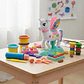 Set De Maas Moldeables Unicornio Cabello Alas Con Accesorios - Miniatura 1