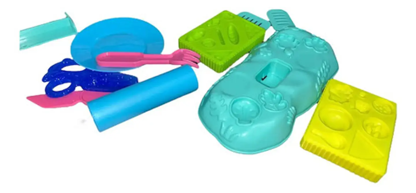 Set De Maas Moldeables Unicornio Cabello Alas Con Accesorios 4