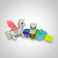 Set De Maas Moldeables Unicornio Cabello Alas Con Accesorios - Miniatura 6