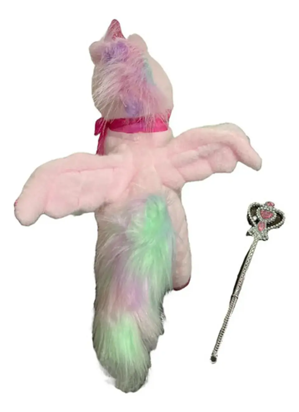 Peluche Unicornio Interactivo Camina Luz Mueve Cola Mascota 3