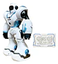 Robot Recargable A Control Remoto Movimientos Sensores - Miniatura 1
