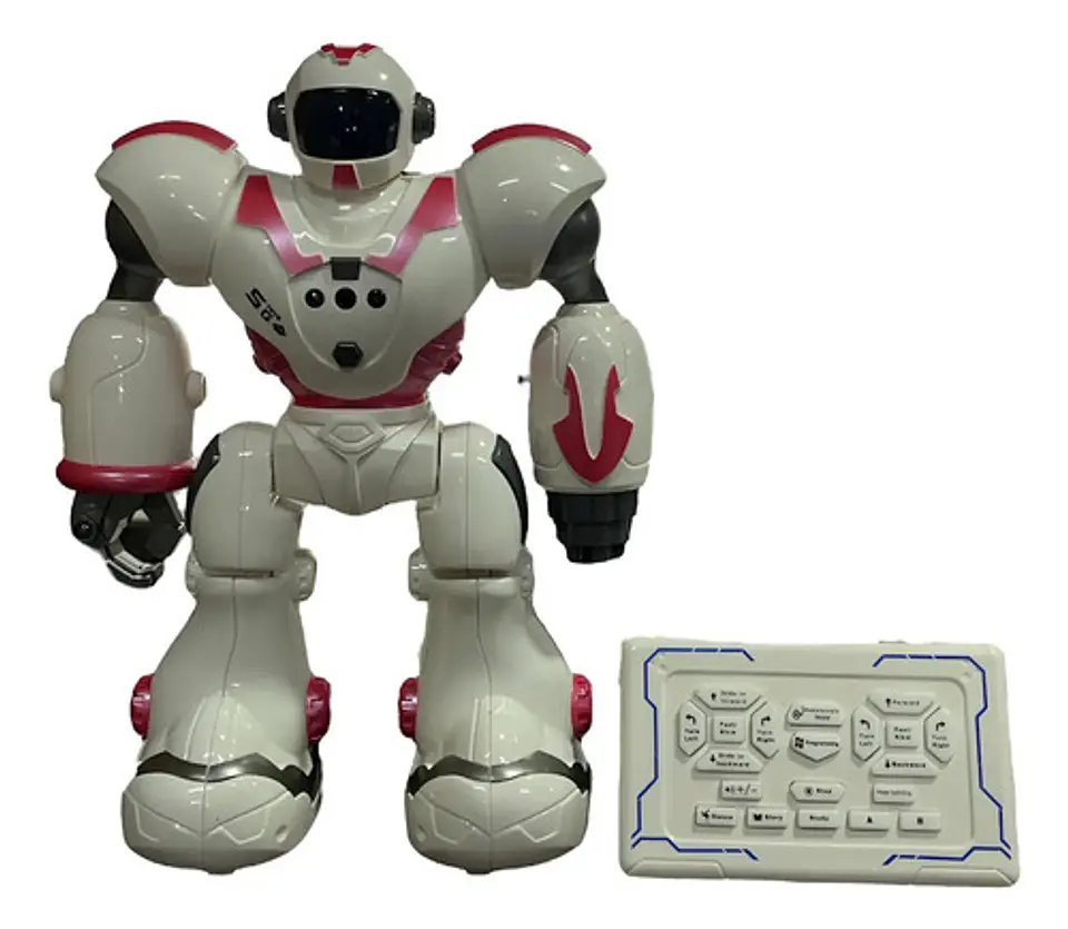 Robot Recargable A Control Remoto Movimientos Sensores 8
