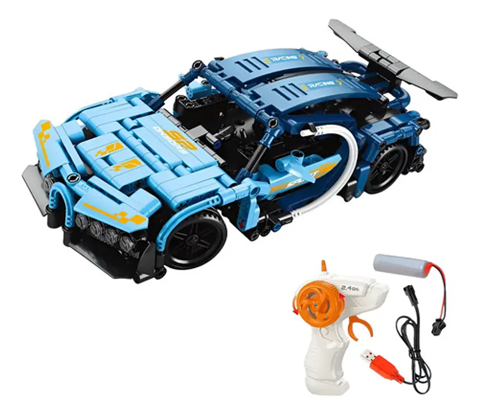 Carro Control Remoto Bloques Construcción Rompecabezas 70011 1