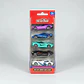 Set X5 Carros Hot Metalico Escala 1:64 Coleccionable Wheels - Miniatura 1