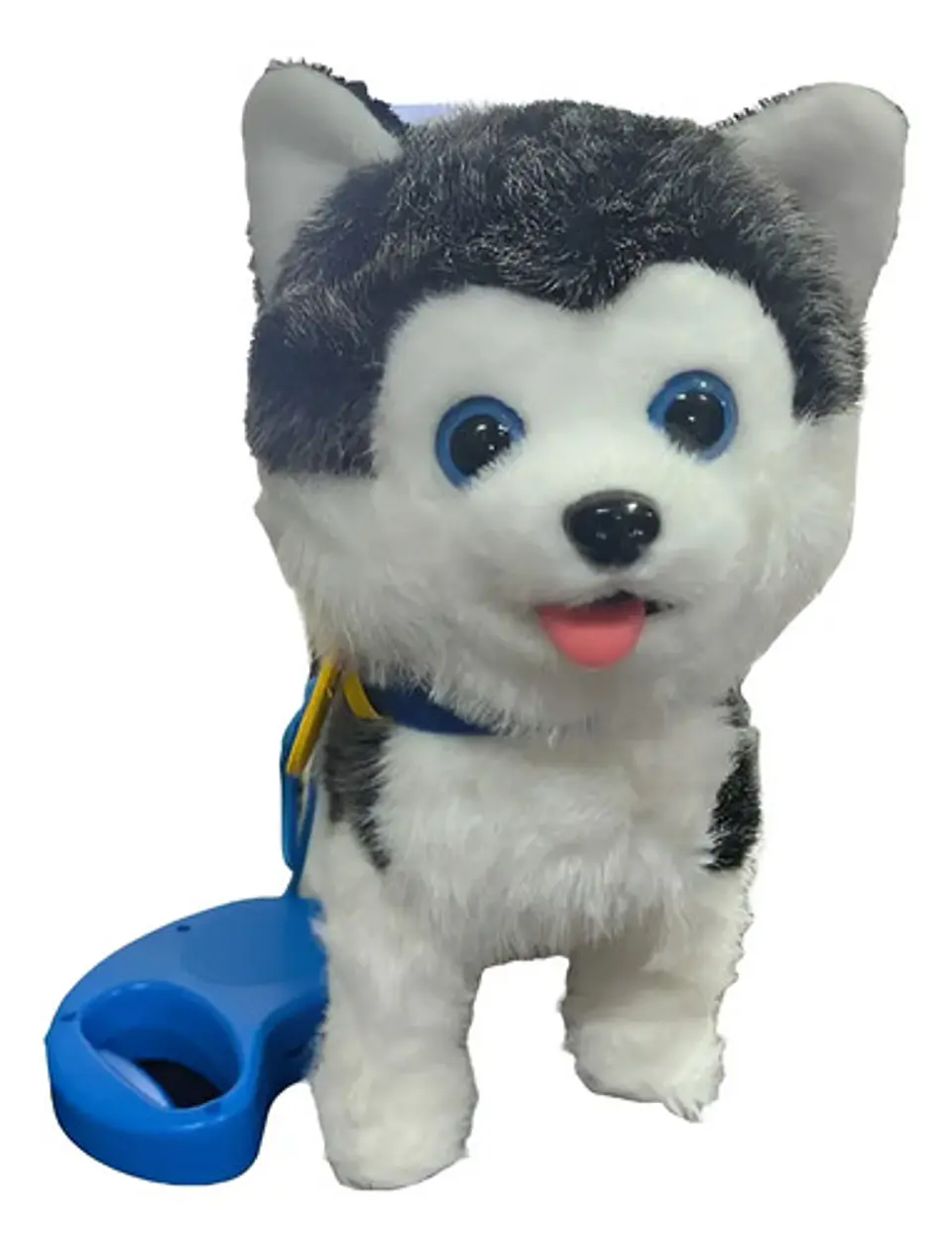 Perro Peluche Control Collar Camina Ladra Saca La Lengua 13