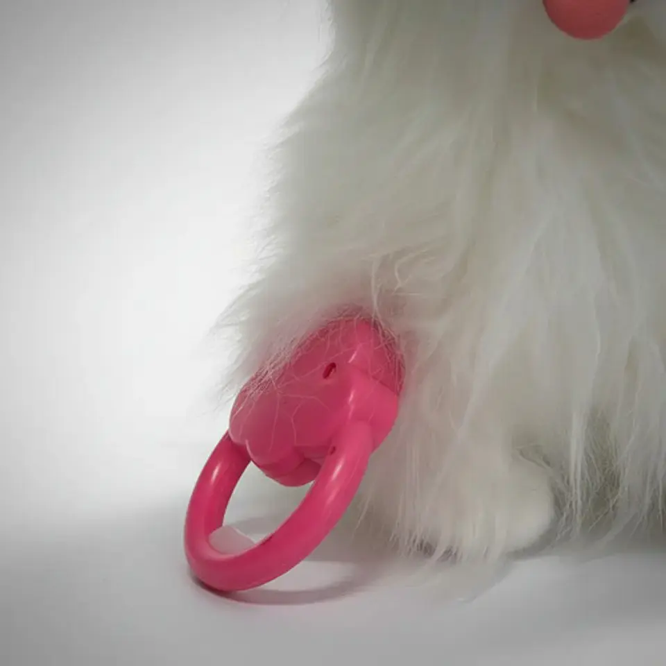 Perro Peluche Control Collar Camina Ladra Saca La Lengua 24