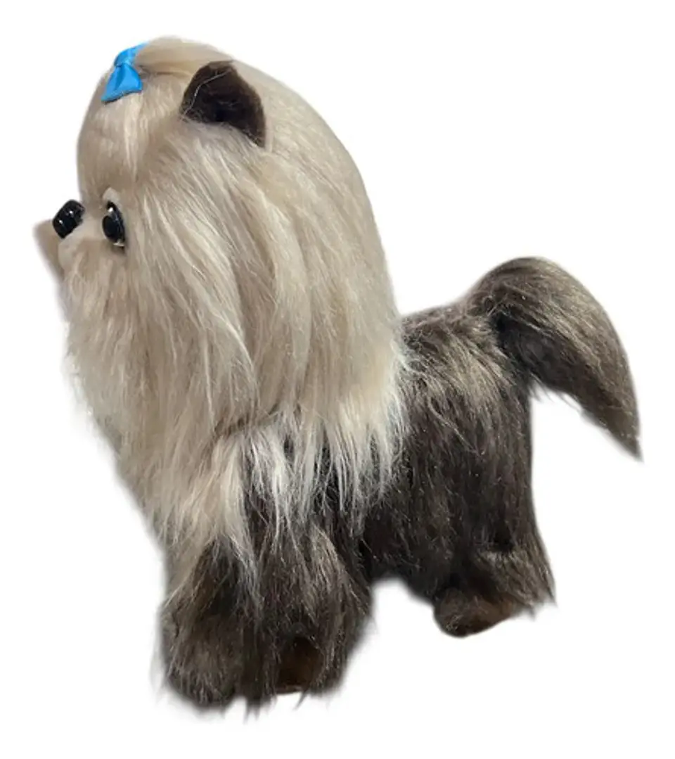 Perro Peluche Control Collar Camina Ladra Saca La Lengua 28