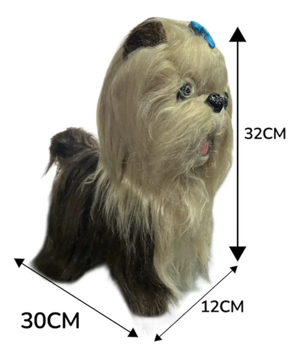 Perro Peluche Control Collar Camina Ladra Saca La Lengua 31