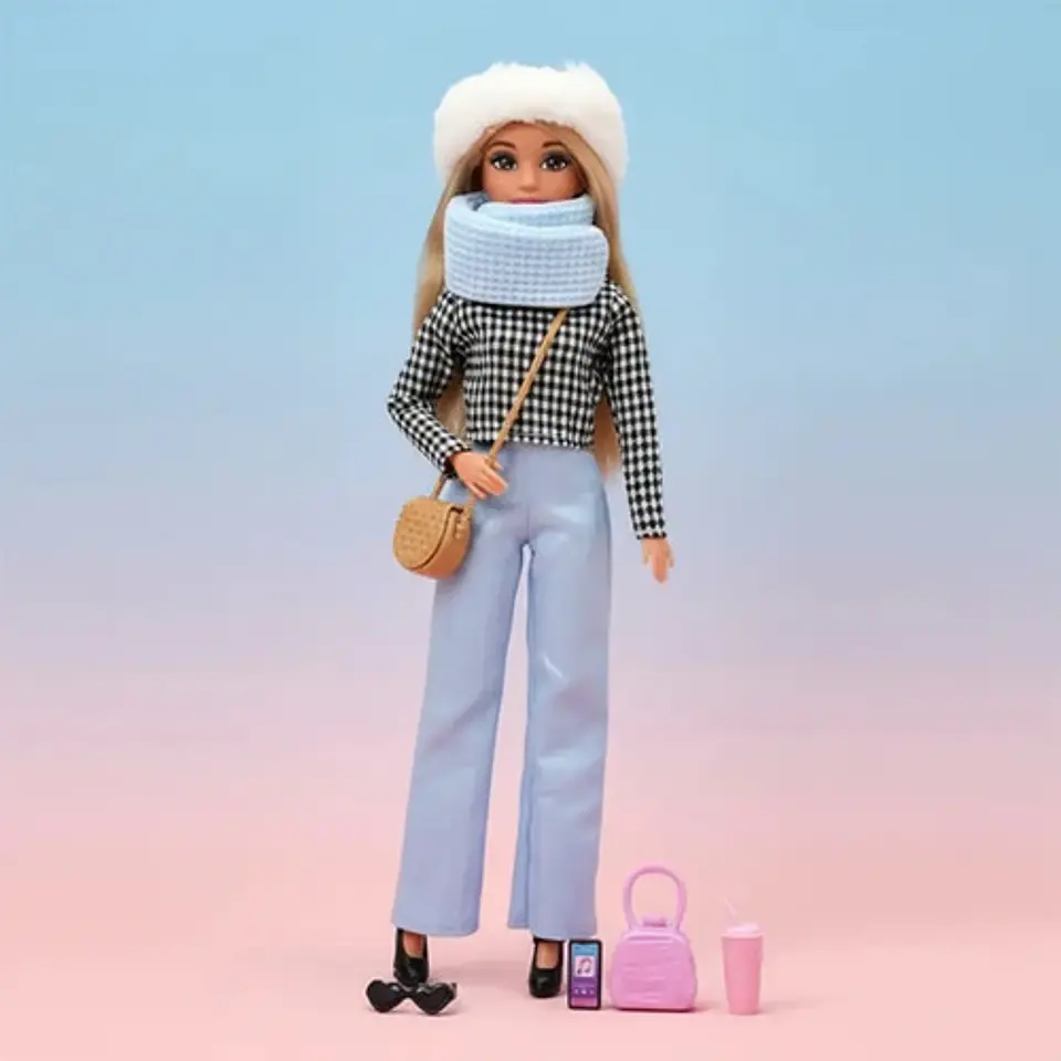 Muñeca Anlily  30 Cm Fashionista Accesorios 3