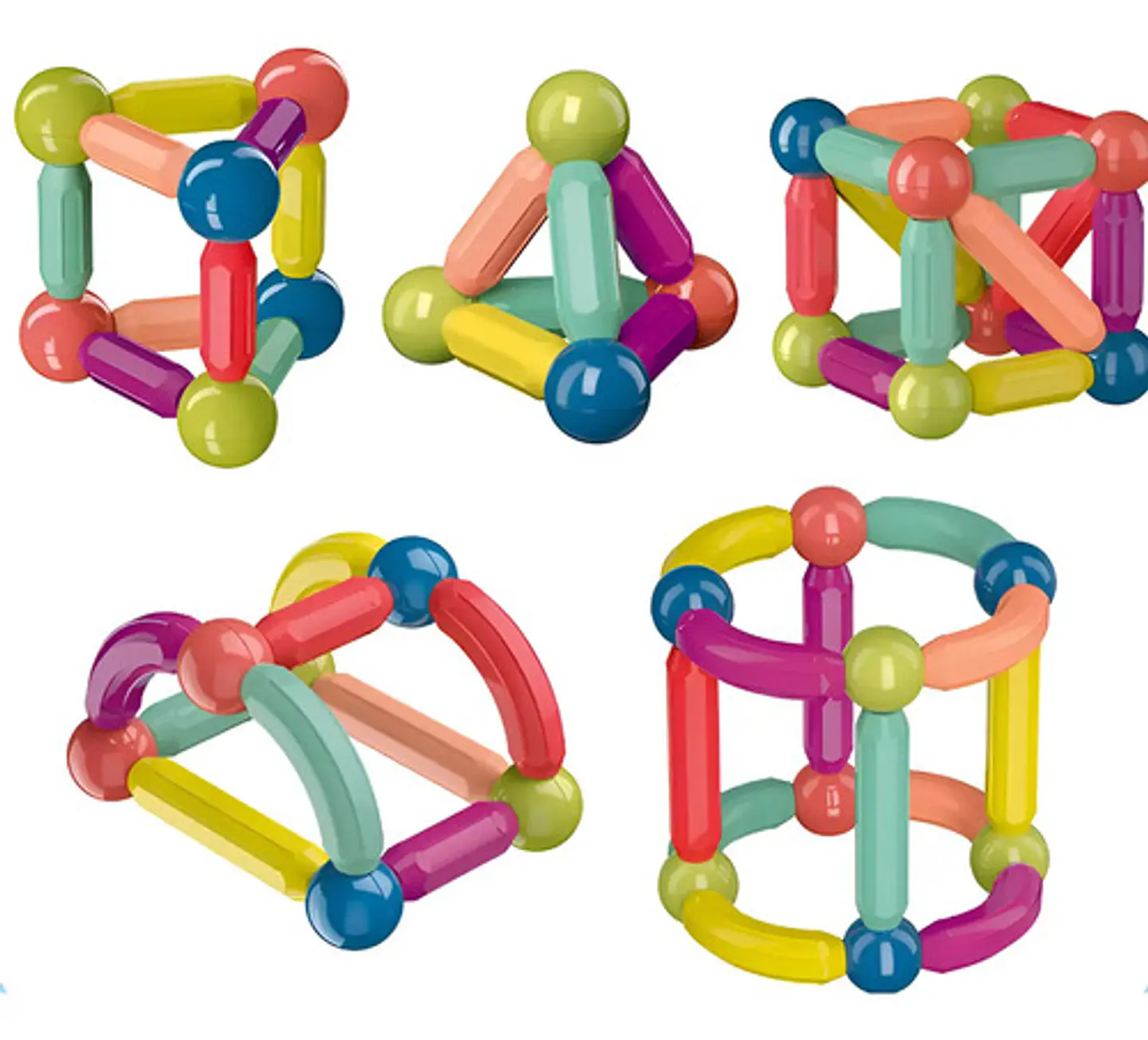 Armatodo Bloques Magnéticos Juguete Infantil 42pc Cantidad De Piezas 46 Versión Del Personaje Magnetico 2