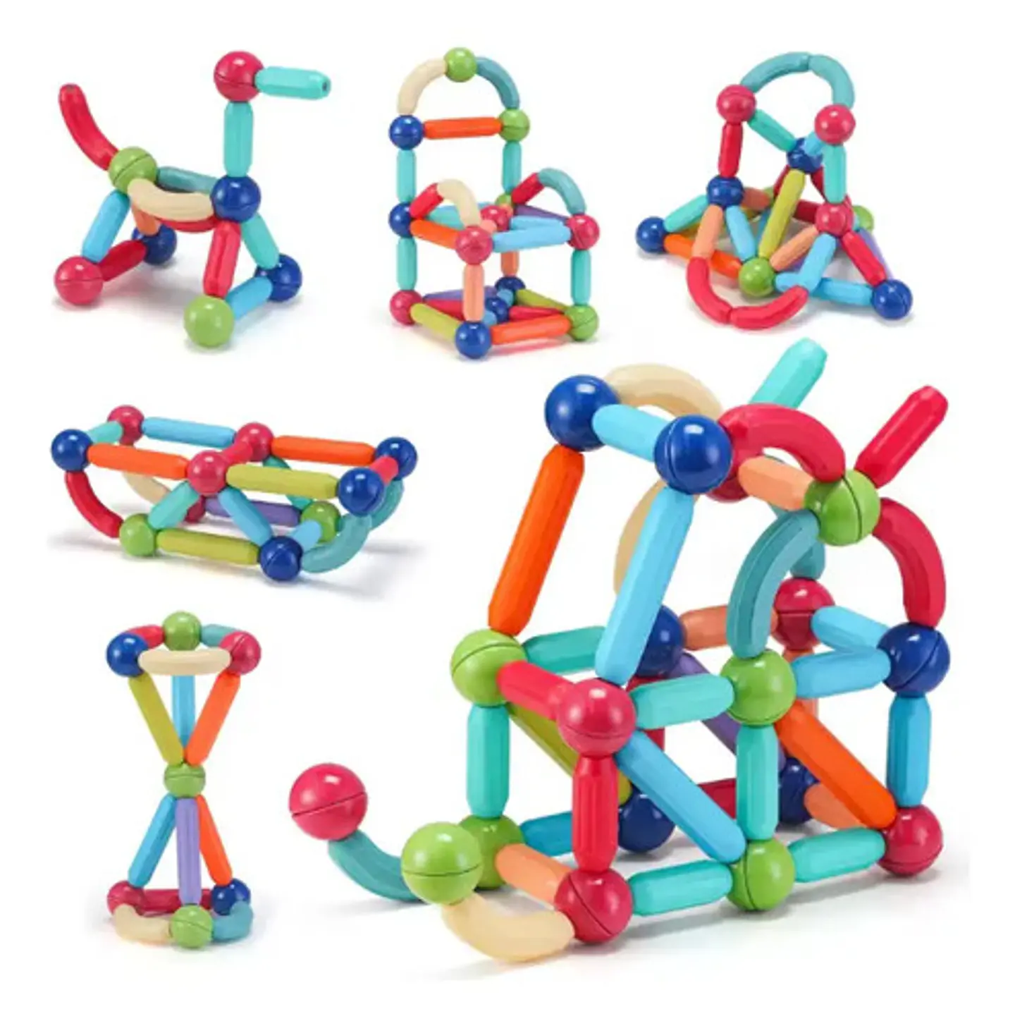 Armatodo Bloques Magnéticos Juguete Infantil 42pc Cantidad De Piezas 46 Versión Del Personaje Magnetico 3