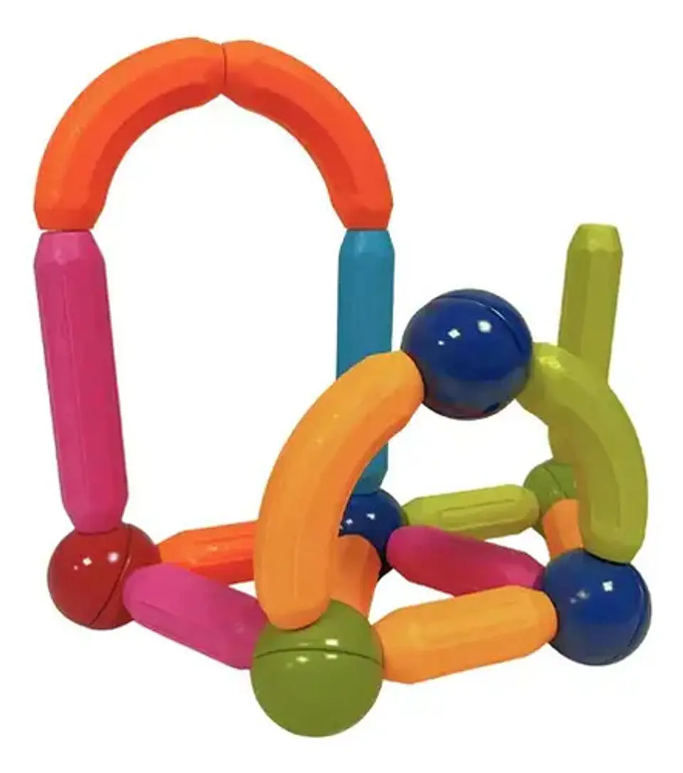 Armatodo Bloques Magnéticos Juguete Infantil 42pc Cantidad De Piezas 46 Versión Del Personaje Magnetico 5
