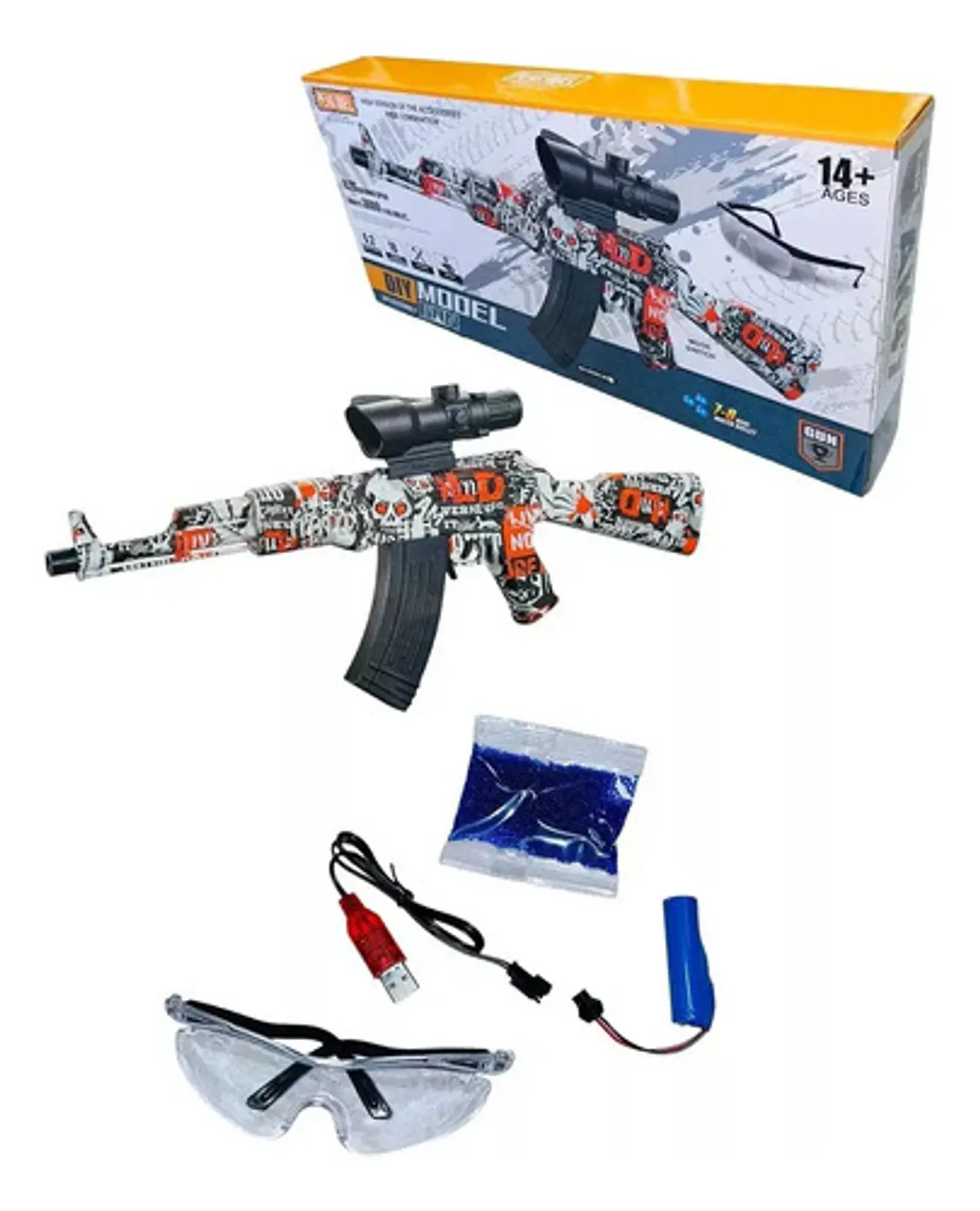 Ak-47 Fusil Asalto Juguete Regalo Niños Orbiz Cod 1