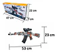 Ak-47 Fusil Asalto Juguete Regalo Niños Orbiz Cod - Miniatura 3