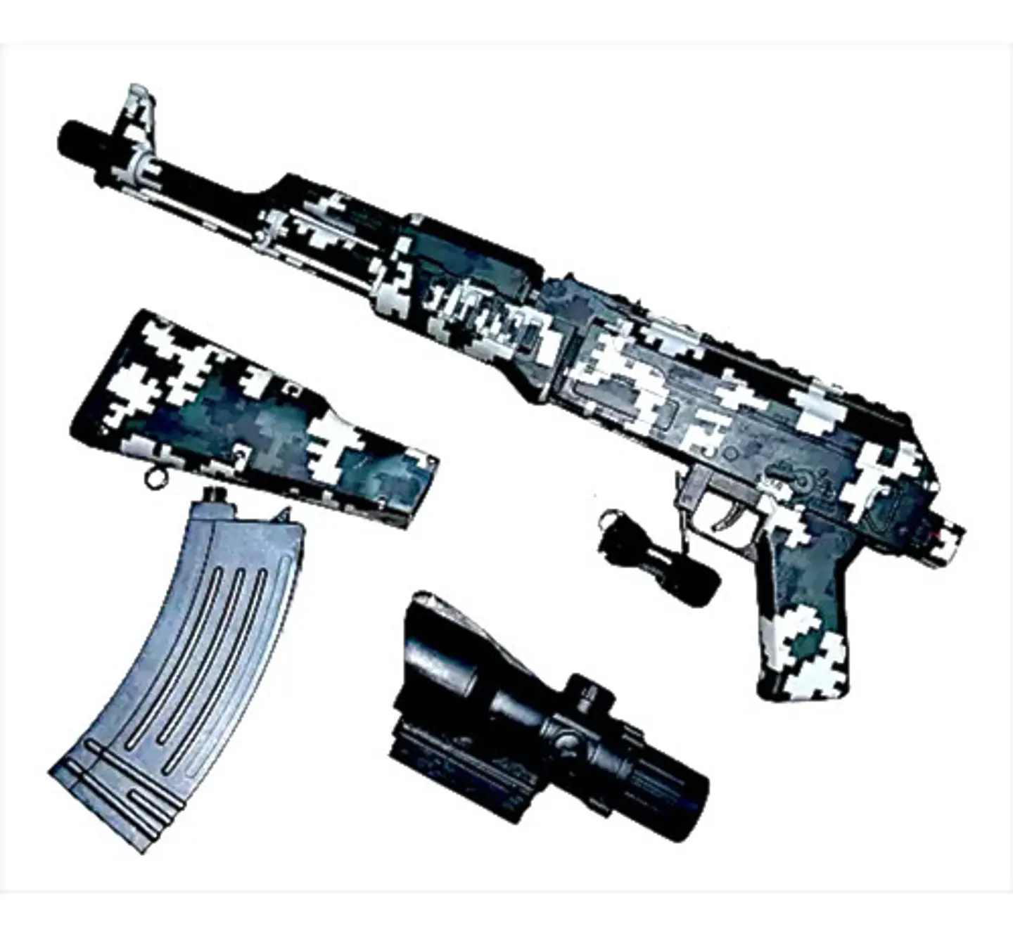 Ak-47 Fusil Asalto Juguete Regalo Niños Orbiz Cod 5