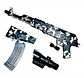 Ak-47 Fusil Asalto Juguete Regalo Niños Orbiz Cod - Miniatura 5