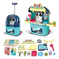 Juguete Kit Mascota Set Veterinaria Cuidado Maleta Maletin - Miniatura 12