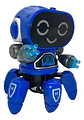 Robot Juguete Baila Octopus Música Luz Niños Bebes - Miniatura 1