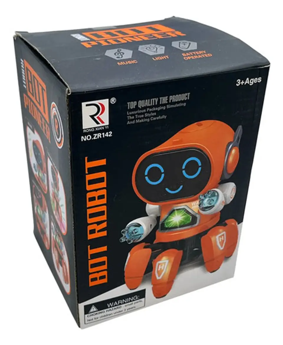 Robot Juguete Baila Octopus Música Luz Niños Bebes 9