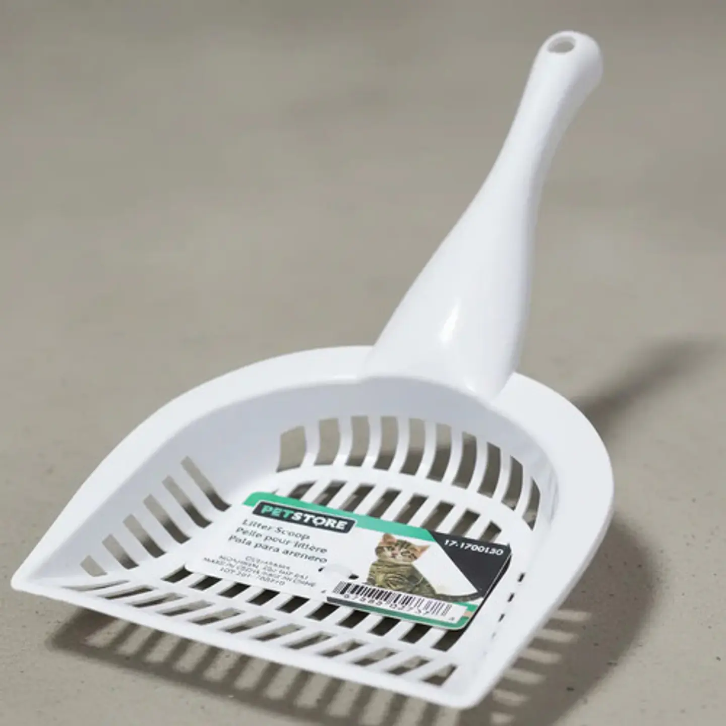Recogedor Pala Plastica Para Limpieza De Arenero Gatos 1