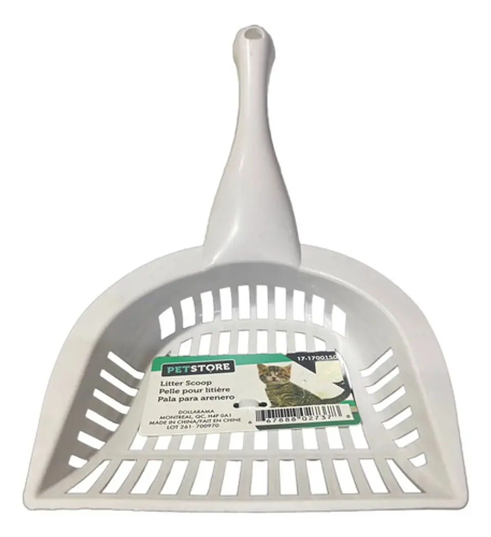 Recogedor Pala Plastica Para Limpieza De Arenero Gatos 2