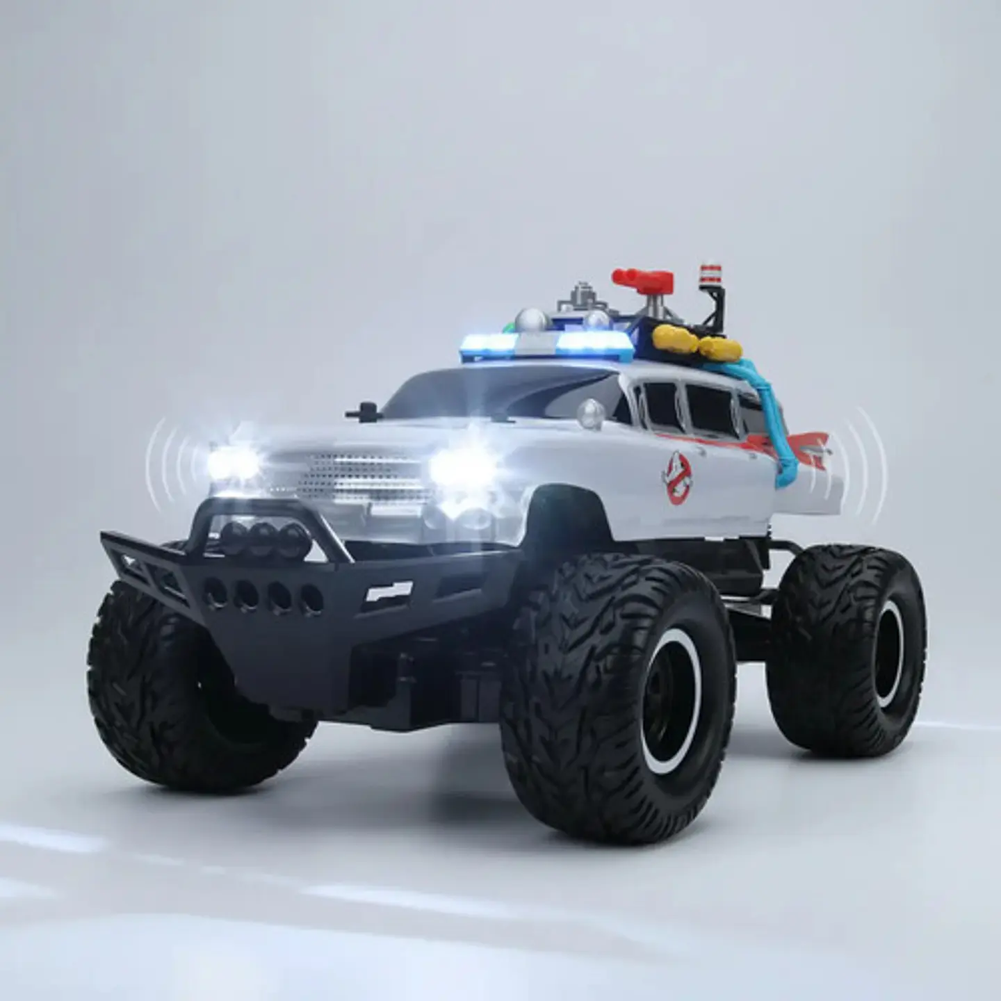 Carro Control Remoto Cazafantasmas 4x4 Recargable Luces Soni 4