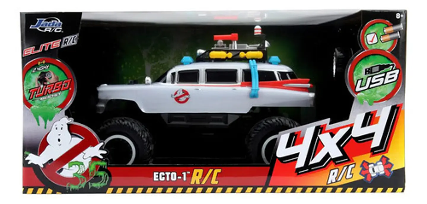 Carro Control Remoto Cazafantasmas 4x4 Recargable Luces Soni 11