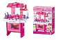 Set Cocina Juguete Niñas Infantil Horno Luz 008-26 - Miniatura 3
