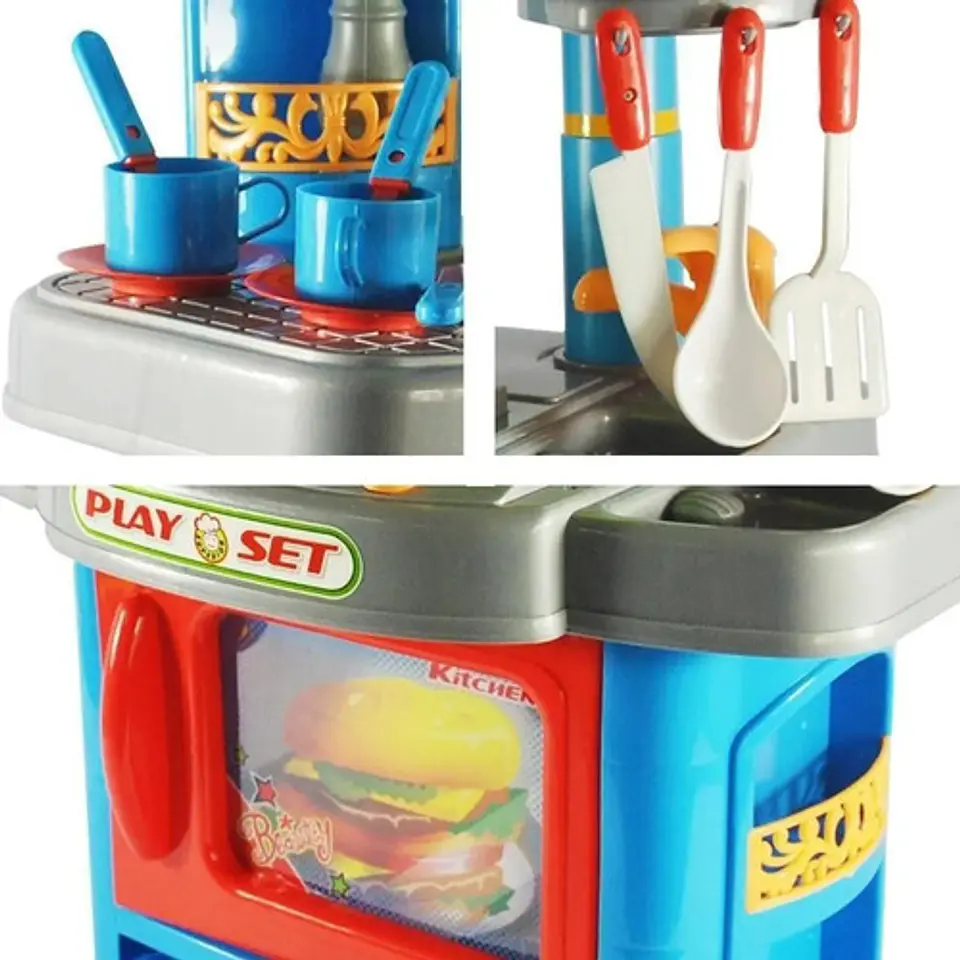 Set Cocina Juguete Niñas Infantil Horno Luz 008-26 7